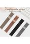 Metal Magnetic Watch Strap Compatible with HUAWEI Band 11/Band 11 Pro, Stainless Steel Mesh Milanese Loop Replacement Wristband, Adjustable Magnetic Clasp Bracelet for Men & Women - 6