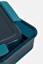 2 Pieces Rectangular Food Container, Green - 4