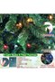 Dual Color Prelit Slim Artificial Christmas Tree, Timer & 9 Light Modes, Fire Resistant Hinged Xmas Tree with Metal Stand, Indoor Home Decoration, Sizes:120cm/150cm/180cm/210cm/240cm/300cm - 7