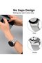No Gap Metal Bands Compatible with Samsung Galaxy Watch 7 6 5 4 FE 40mm 44mm 45mm/Galaxy Watch 6 4 Classic 43mm 47mm 42mm 46mm 20mm Milanese Stainless Magnetic Strap for Men Women-Classic Gold - 4