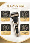 LAICHY Men's Reciprocating Electric Shaver, Multifunctional Beard Grooming Kit, LED Power Display, USB Rechargeable, Adjustable Guide Combs, Wet & Dry Use Razor - 4