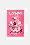 Pixar Lotso Textured Water Bottle With Detachable Strap, Multicolor - 2