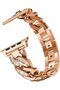 Bling Metal Band Compatible with Apple Watch Series 12 | 11 | 10 | 9 | 8 | 7 | 6 | SE | 5 | 4 | 3 | 2 | 1, 38mm 40mm 41mm 42mm, Rhinestone Chain Bracelet Replacement Strap for Women - 2
