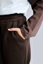 Thick Basic Sweatpants with Lace-Up Waist and Elastic Cuffs for Girls I3711A826Au - 4