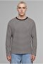 100% Cotton Boxy Fit Striped Long Sleeve T-Shirt J0766Ax26Au - 2