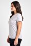 Women Regular Fit Short Sleeve Running T-Shirt, Grey - 3