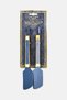 2 Pcs Silicone Mini Tongs, Sage Blue