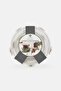3 Pieces Round Food Container, White