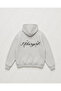 Gray Stargirl Detailed Oversize Unisex Sweatshirt