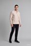 Regular Fit Buttoned Polo Collar Basic Sweatshirt I2039Ax26Wn