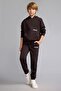 Printed Elastic Leg Thick Fabric Jogger Sweatpants for Boys H9685A826Wn