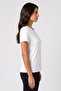 Women Sportswear Fit Short Sleeve Training T-Shirt, White - 3