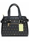 206 Women's Monogram Printed Hand and Shoulder Bag – Crossbody Bag with Long Strap and Back Zipper
