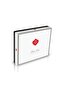 Rf Plain -Red Black- Single Duvet Cover Set - 2