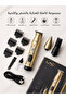 LAICHY 5-in-1 Men’s Electric Grooming Kit, LED Power Display, Charging & Storage Dock, Multi-functional Trimmer for Hair, Beard, Nose Hair, Home Grooming Set - 7