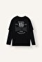 Nba Back Printed Oversize Crew Neck Sweatshirt I1552Ax26Wn - 8