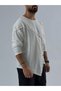 Buttoned Asymmetrical White Men's Sweatshirt Coc3525 - 2