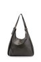 Charm Detailed Oval Leather Barney Women's Shoulder Bag - 5