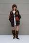 Brown Beige Plaid Oversize Jacket 18117 - 2