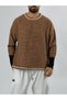 Kol Ribana Orange Men's Sweatshirt Coc3526 - 4