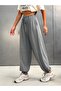 Women's Viscose Ribbed Waist Lace-Up Elastic Pockets Elastic Cuffs Casual Jogger Pants - Grimelanj - 7