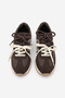 Women's Suede Detailed Lace-Up Casual Sneaker Rivos Brown Suede - 6