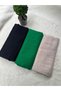 Tesettür Cotton Soft Crash Soft Textured Shawl Set of 3 - 4
