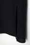Long linen shirt tunic with slit