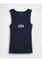V-Sl Bf Tank Women's Navy Blue T-Shirt 585421000