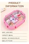Back to School Lunch Box for Boys Girls 3 Compartment Stainless Steel Bento Box Leak-Proof Food Storage Container with Fork Spoon BPA-Free Portable Meal Box for Outdoor Camping 850ml - 2