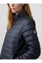 V-Frch Logo Lw Puffer Jkt Women's Black Coat 910106000 - 4