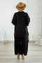 Black Color Modal Fabric Suit with Shalwar - 3