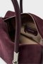 Genuine Suede Hand and Shoulder Bag-Burgundy - 6