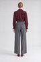 Waist Tie Detailed Trousers Dark Gray - 3