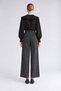 Tied Belt Detailed Trousers Black - 3
