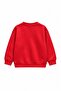 Boy's Oversize Sweatshirt Basic Red – Crew Neck, 3-Ply Fleece - 6