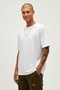 Routine white basic men's t-shirt - 2