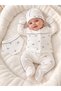 5 Piece 100% Cotton Newborn Baby Boy Hospital Discharge Bodysuit Set Gift 0-3 Months