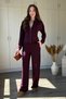 Zippered Trousers Set with Tie Back Detail - 8