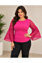 Ag Country Plus Size Tok Mesh Bell Sleeve Blouse - 3