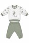 Baby Girl Animal Patterned Sweatshirt Pants 2-Piece Bottom Top Baby Set 3 Months - 36 Months - 2
