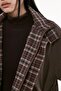 Lined Detailed Short Trench Coat - 5