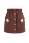 Girl's Skirt Velvet Knitted Cotton Skirt - 2