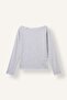 Slim Fit Large Collar Raglan Long Sleeve Basic T-Shirt Girl Child I8377A826Au