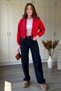 Bomber Jacket with Belt Detail - 4