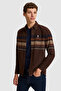 Men's Dark Brown Long Sleeve Shirt 50329674-Vr084 - 3