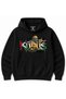 Jerusalem More Than a City – Palestinian Colors, Kubbet El-Sahra & Olive Branch Graffiti Hoodie