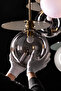 NOVA ORA Cam Modern Sarkıt Avize - 3