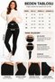 Women's Winter Ribbed Leggings High Waist Stretchy Casual Long Leggings - 4