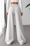 Women's High Waist V-Cut Elastic Waist Wide Leg Palazzo Sweatpants - 4